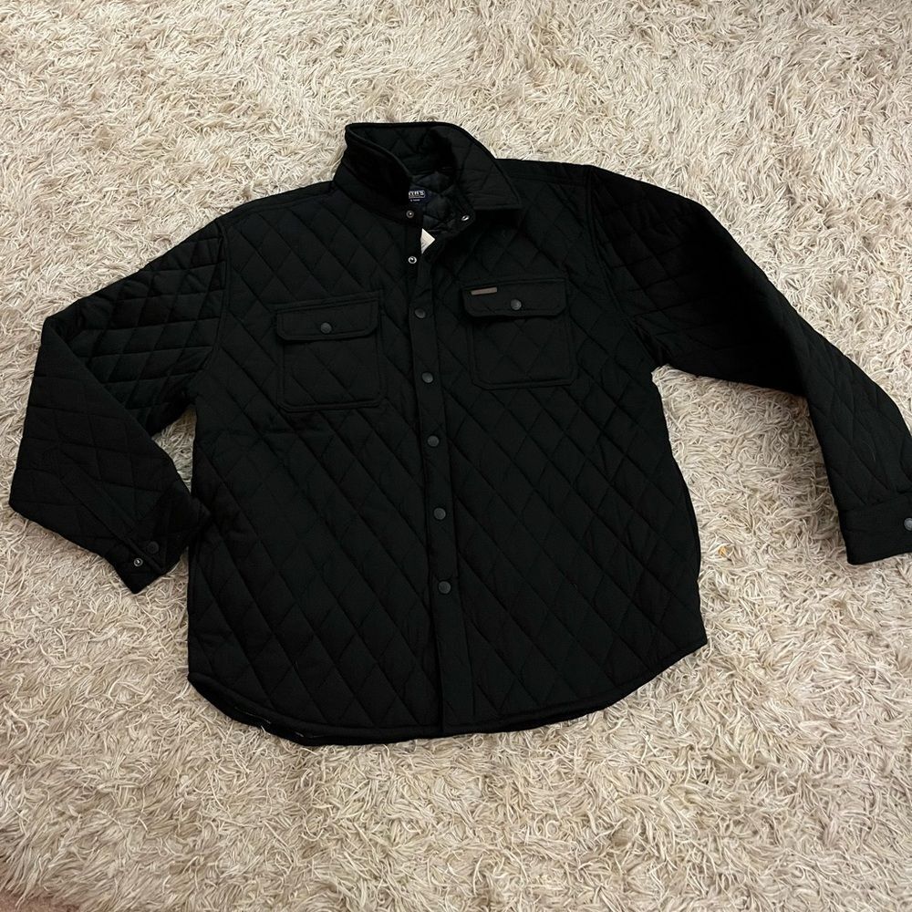 Smiths Black Quilted Jacket Mens Size Xl Smiths Black Quilted Jacket Mens Size Xl